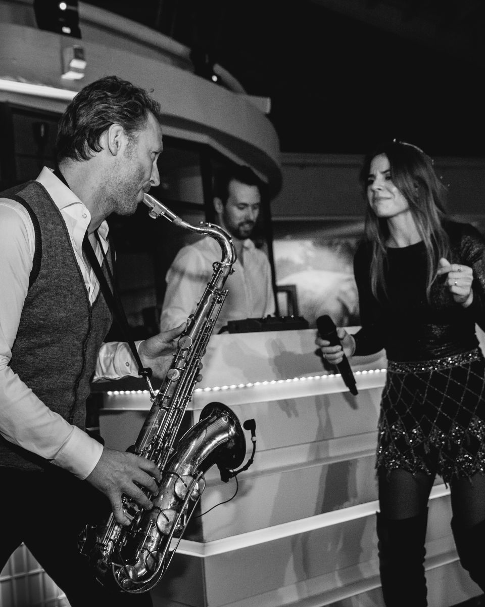 Een optreden van de Timeless Live Band